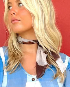 COWHIDE BANDANA BY JUNK GYPSY