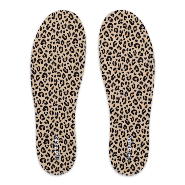 Flat Sock Insole - Leopard Print