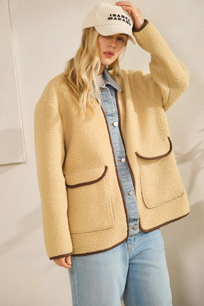 TRAILHEAD TEDDY SHERPA LEECE JACKET