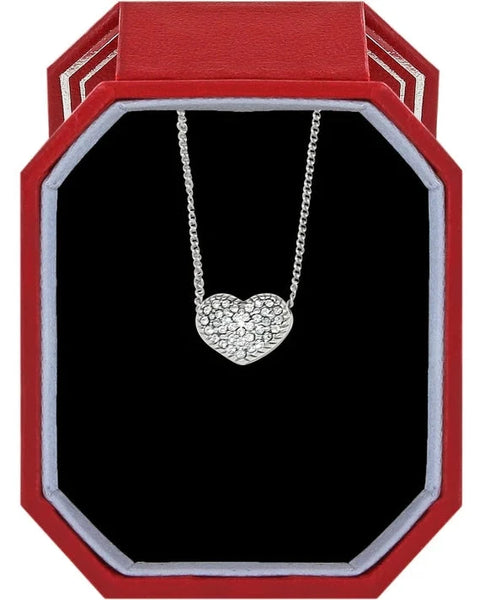 Brighton Illumina Celeste Heart Petite Necklace Gift Box