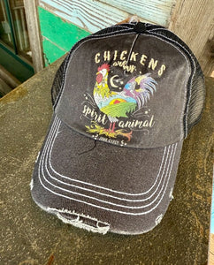 CHICKENS CAP BY JUNK GYPSY