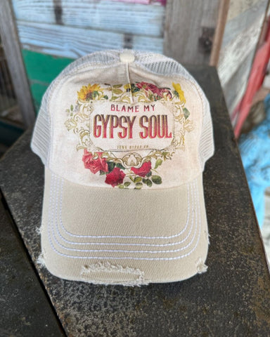 BLAME MY GYPSY SOUL CAP BY JUNK GYPSY