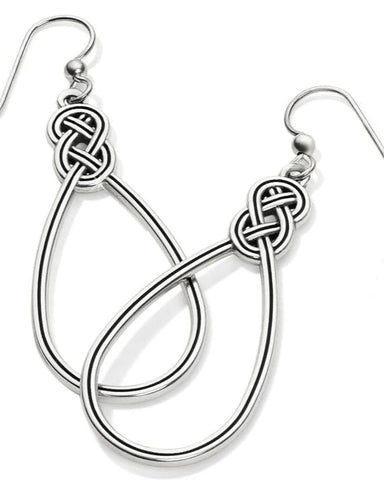 INTERLOK FRENCH WIRE EARRINGS- BRIGHTON