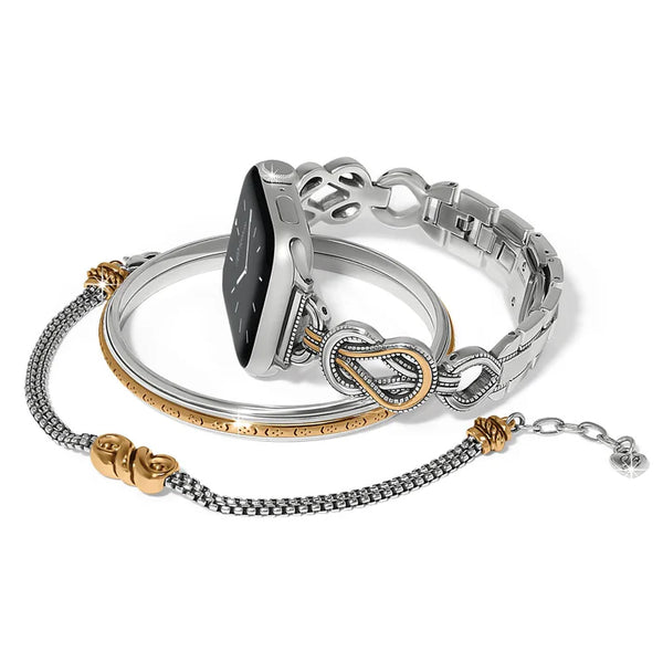 Interlok Harmony Two Tone Watch Band- BRIGHTON - Salty Lime Boutique