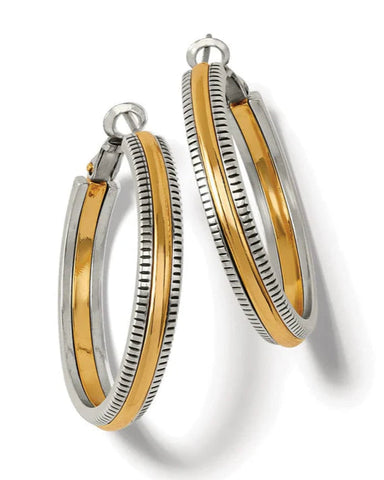 INTERLOK HEIRLOOM HOOP EARRINGS- BRIGHTON