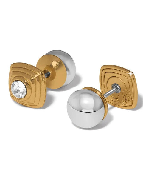 Meridian Etage ll Square Post Earrings - Salty Lime Boutique