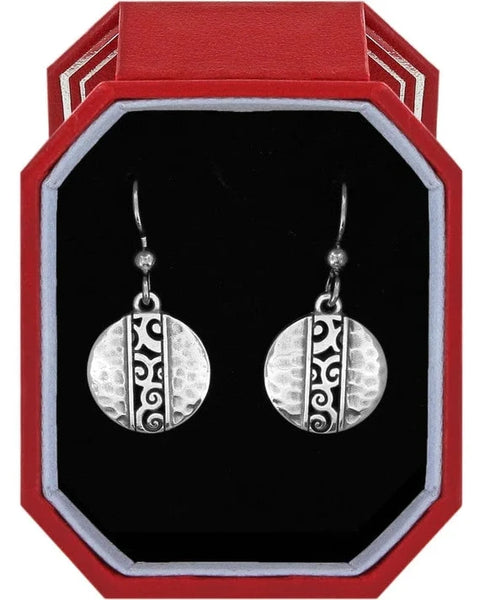 Brigton Mingle Disc French Wire Earrings Gift Box
