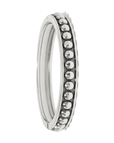 PRETTY TOUGH STUD HINGED BANGEL- BRIGHTON