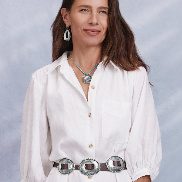 Brighton Fandango Concho Belt