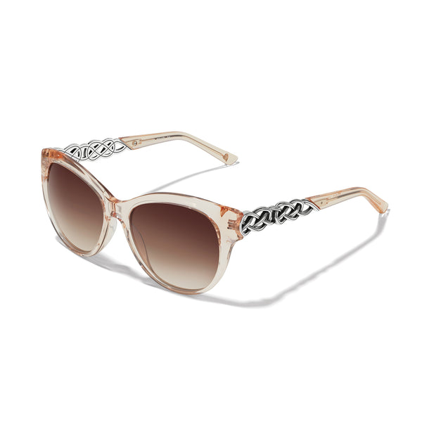 INTERLOK BRAID SUNGLASSES - ROSEWATER - BY BRIGHTON