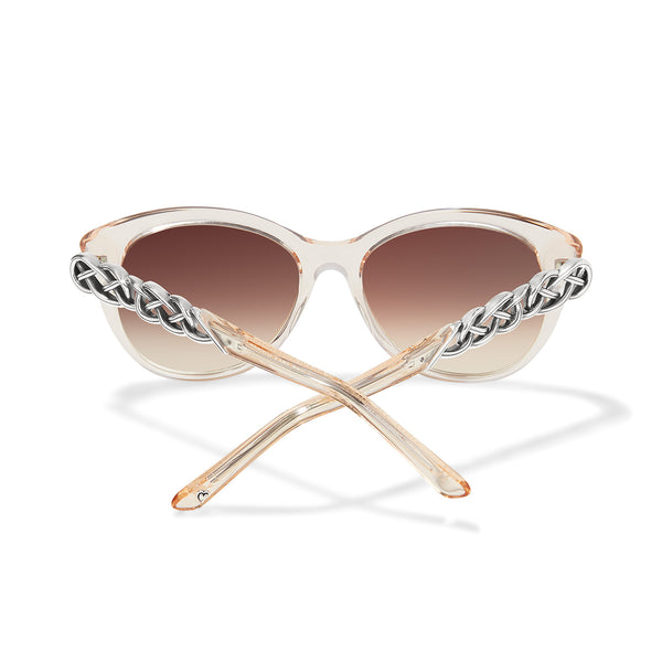 INTERLOK BRAID SUNGLASSES - ROSEWATER - BY BRIGHTON