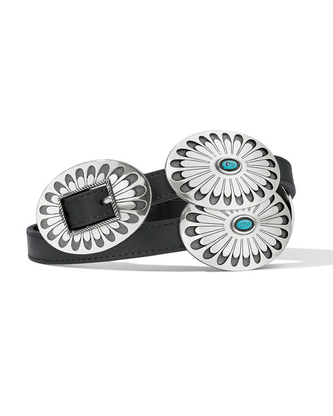 Brighton Blackbird Concho Belt