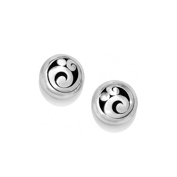 Contempo Post Silver Earrings - Brighton