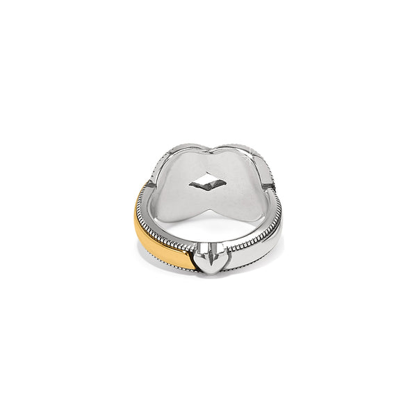 INTERLOK HARMONY TWO-TONE RING- BRIGHTON