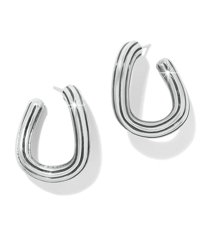 FERRARA ETERNA EARRINGS- BRIGHTON - SILVER