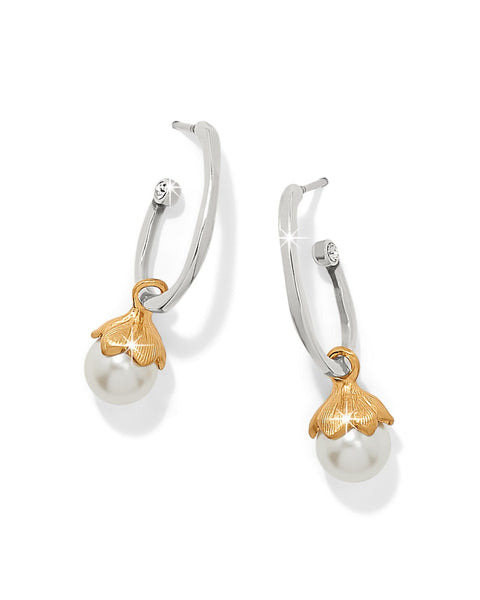 EVERBLOOM PEARL HOOP EARRINGS BY BRIGHTON - Salty Lime Boutique