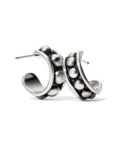 PRETTY TOUGH STUD SMALL HOOP EARRINGS- BRIGHTON