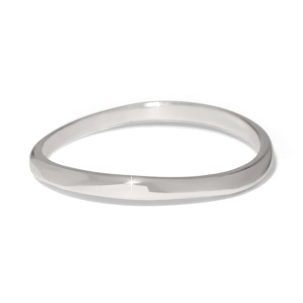 Brighton Cascade Rio Silver Bangle