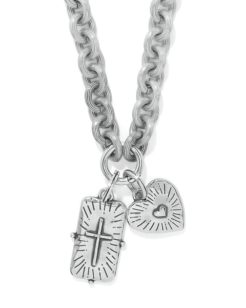 TOKEN LAVISH LINK CHARM NECKLACE- BRIGHTON - Salty Lime Boutique