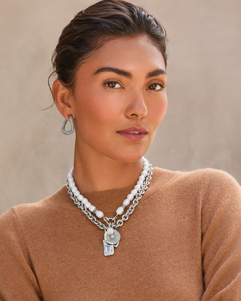 TOKEN LAVISH LINK CHARM NECKLACE- BRIGHTON - Salty Lime Boutique