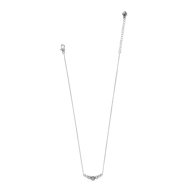 ILLUMINA CELESTE BAR SILVER NECKLACE- BRIGHTON - Salty Lime Boutique