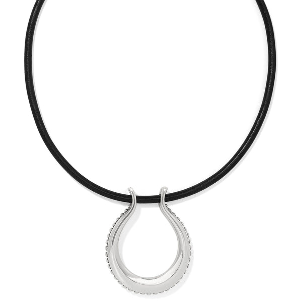 Pretty Tough Arch Leather Necklace - Brighton
