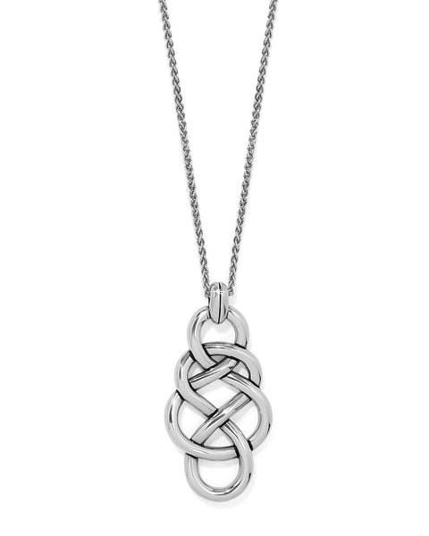 INTERLOK BRAID PENDANT NECKLACE- BRIGHTON - Salty Lime Boutique