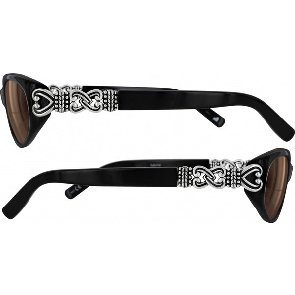 SABRINA SUNGLASSES - BLACK - BY BRIGHTON