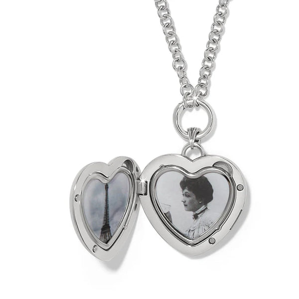 REVERIE BLUEBIRD LOCKET NECKLACE- BRIGHTON