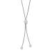 PRETTY TOUGH BOLD STUD LARIATE NECKLACE BY BRIGHTON