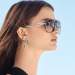 INTERLOK TWIST AVIATOR SUNGLASSES BY BRIGHTON
