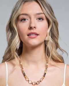 GOT THAT LOOK GLASS BEAD NECKLACE - 3 COLORS - Salty Lime Boutique