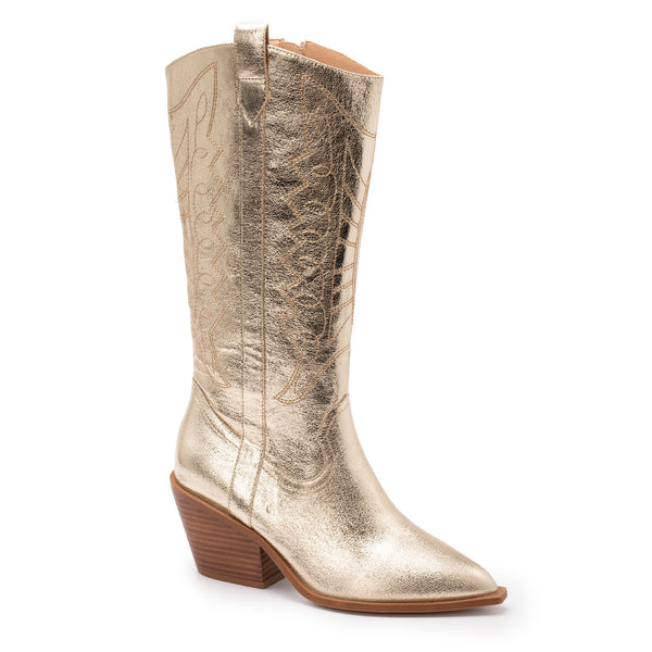 HOWDY GOLD METALIC BOOT BY CORKYS