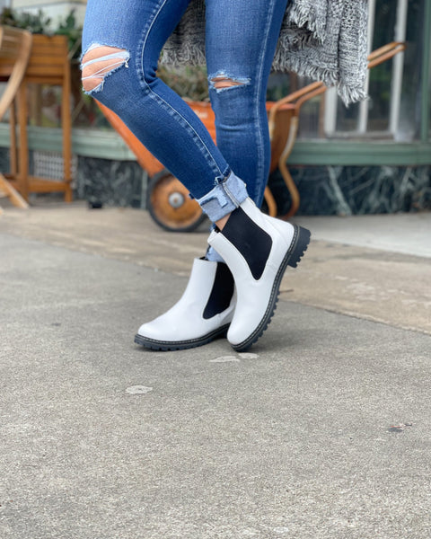 WHITE TO BE HONEST BOOT BY CORKY'S - Salty Lime Boutique