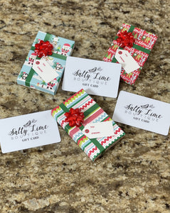 CHRISTMAS GIFT CARD BOXES (RANDOMLY ASSORTED) - Salty Lime Boutique