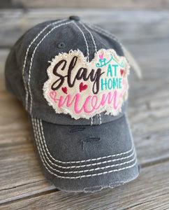 SLAY AT HOME MOM HAT - Salty Lime Boutique